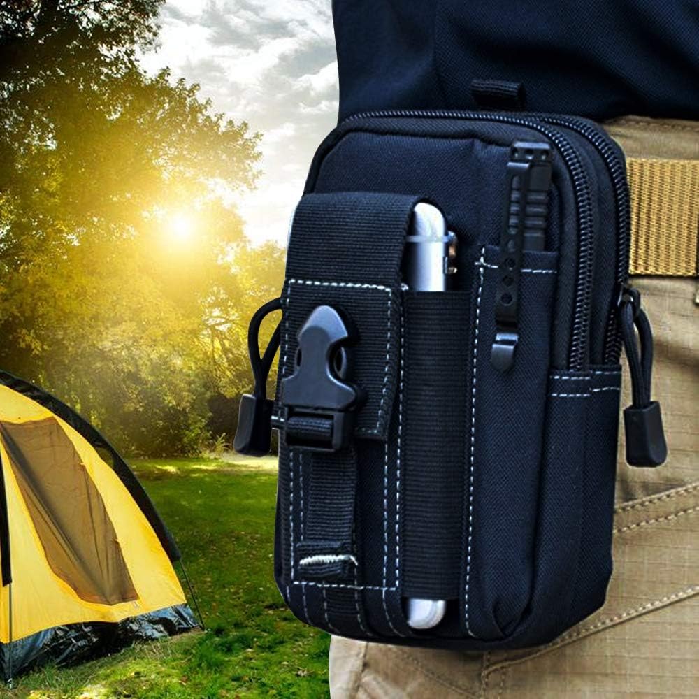 Outdoor Camping Accessories - Bolsa táctica Molle para cinturón, bolsa