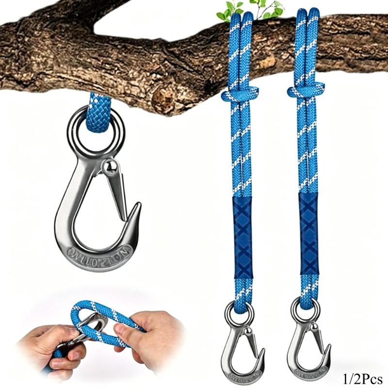 Outdoor Camping Hammock - 1/2 piezas de cuerda de nailon