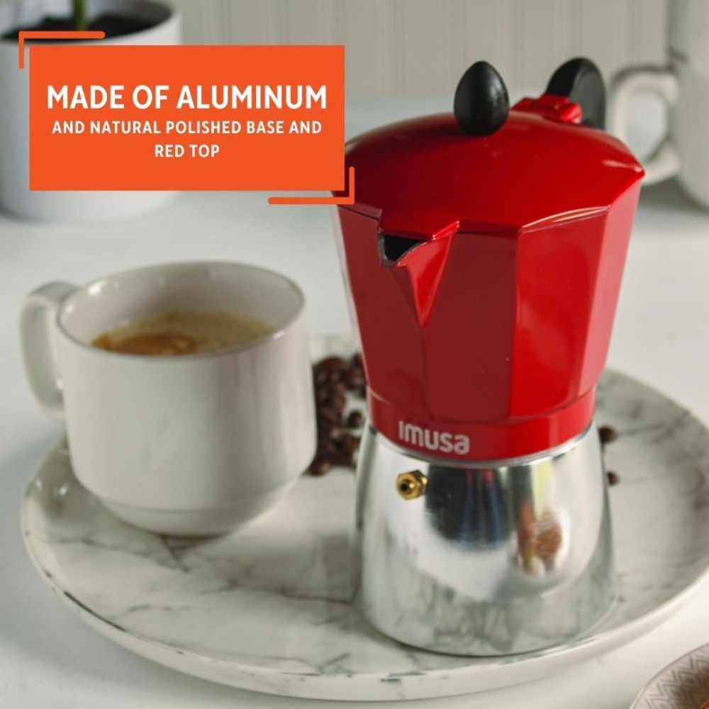 Camp Percolator Coffee - Cafetera Espresso para Estufa, Cafetera Moka