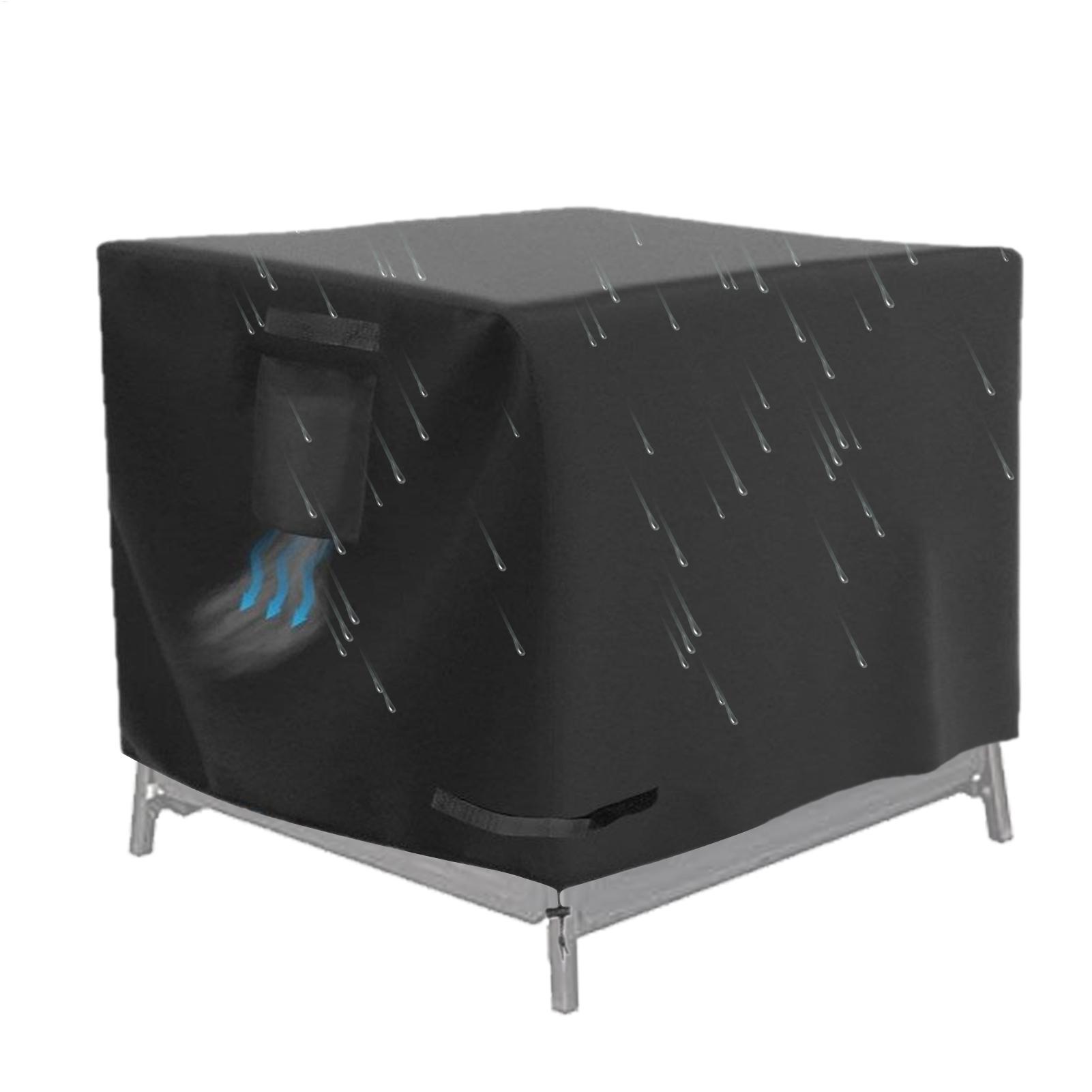Outdoor Indoor Camping - Cubierta para fogones cuadrada, protector impermeable