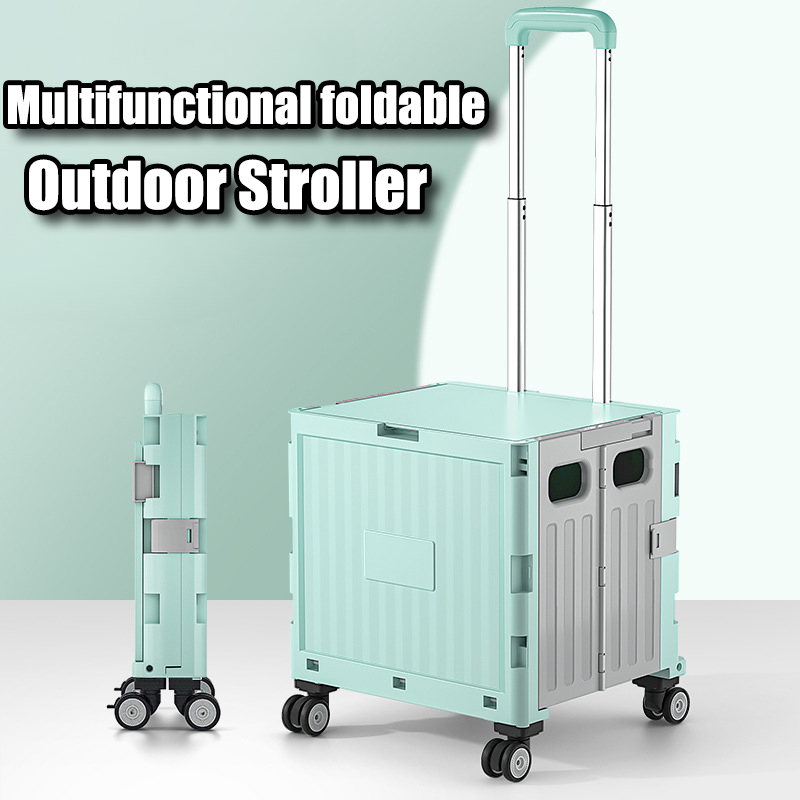 Outdoor Camping Folding Storage Box - Carro de Camping multifuncional, caja de