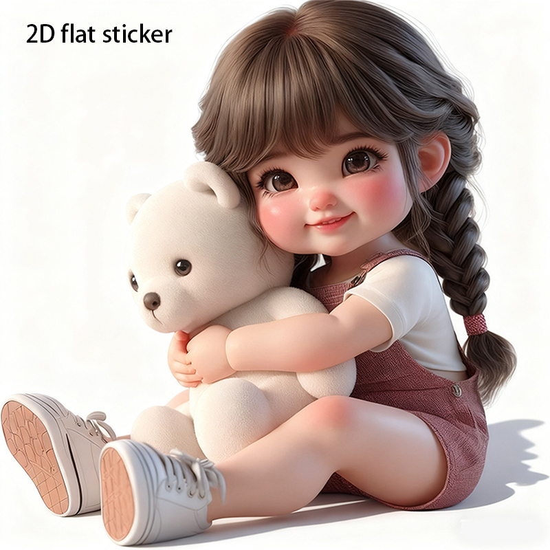 Bear Canister - 1Pc Adhesivo de vinilo con diseño