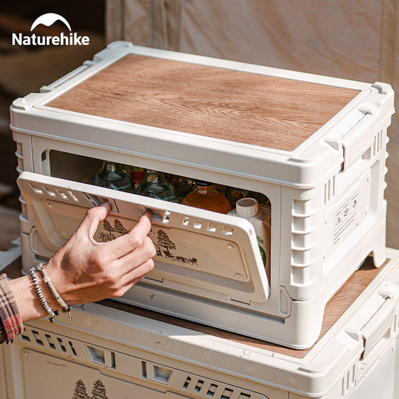 Outdoor Camping Folding Storage Box - Naturehike-caja de almacenamiento plegable de gran