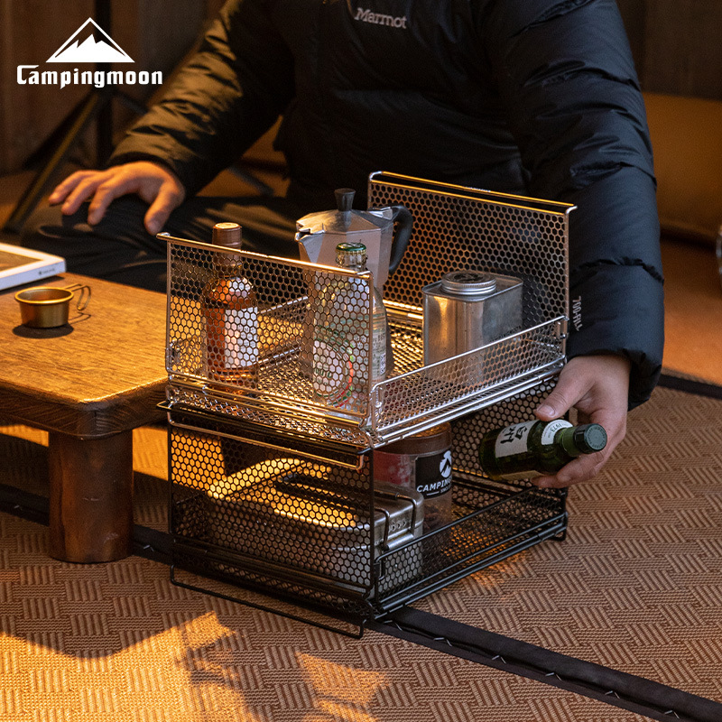Outdoor Camping Folding Storage Box - Caja de Almacenamiento Plegable Multifuncional CAMPINGMOON