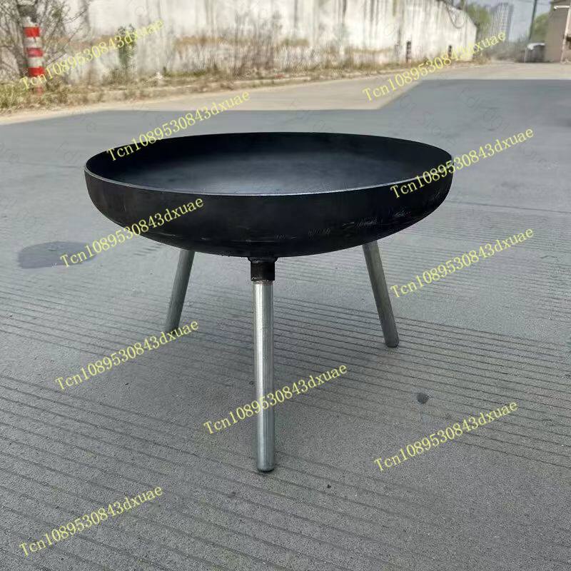 Outdoor Indoor Camping - Brasero de Hierro Fundido Grande de