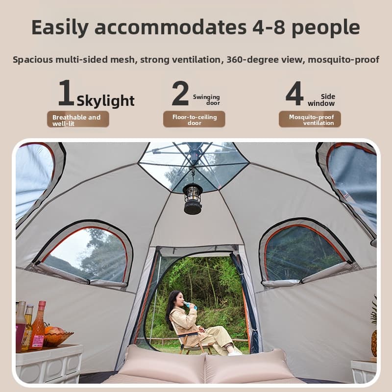 Camping Zelt Outdoor - Carpa de Camping Portátil Personalizada para