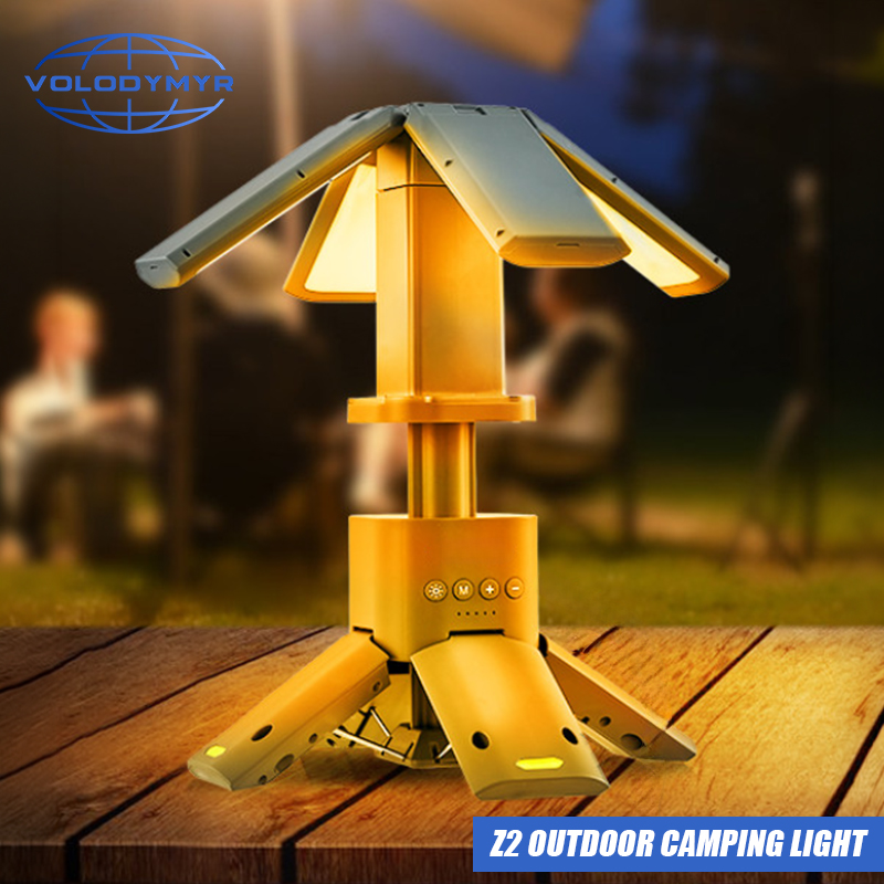 Outdoor Camping Car Tent - Lámpara LED de Camping VOLODYMYR de