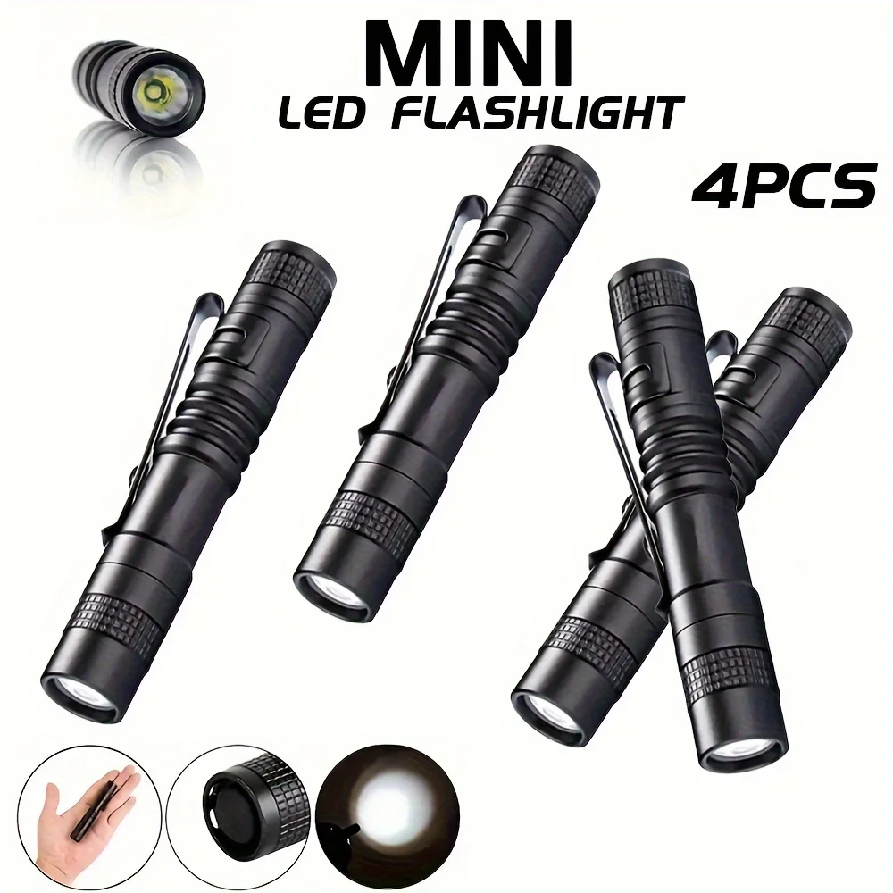 Outdoor Camping Accessories - Mini bolígrafo LED portátil de bolsillo,