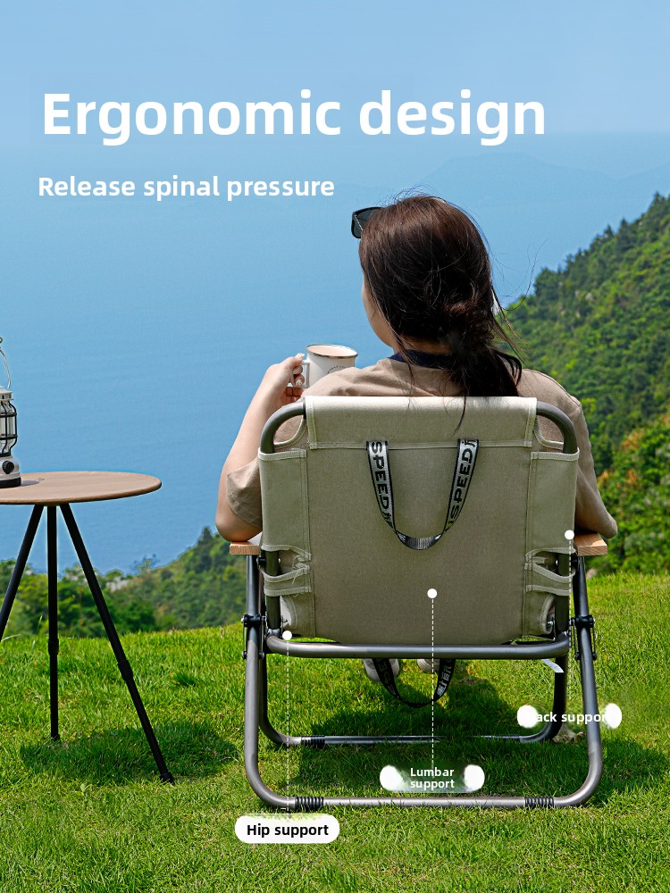 Silla Plegable Portátil Tipo K - Outdoor Chair Camping reseña y precio