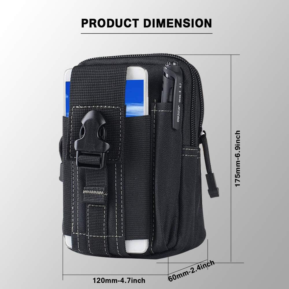 Bolsa táctica Molle para cintu - Outdoor Camping Accessories reseña y precio