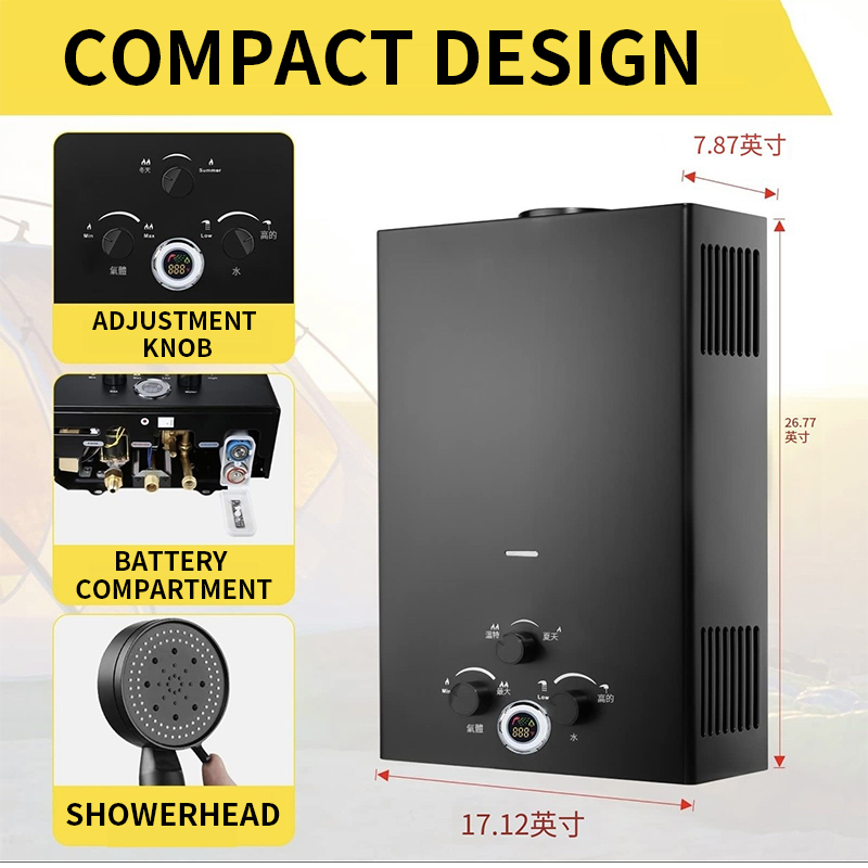 Calentador de Agua a Gas Insta - Outdoor Camping Water Heater reseña y precio