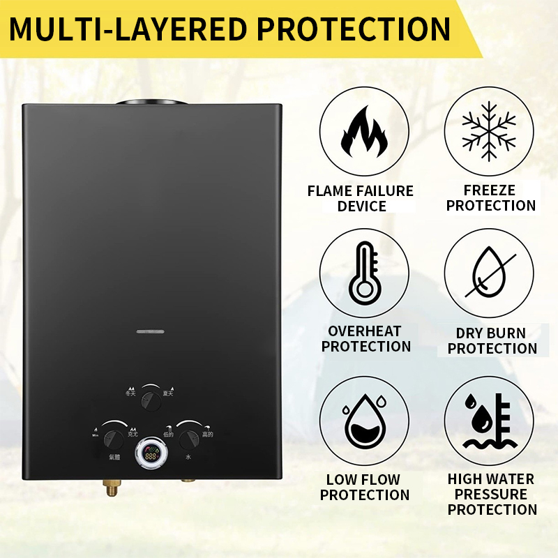 Calentador de Agua a Gas Insta - Outdoor Camping Water Heater reseña y precio