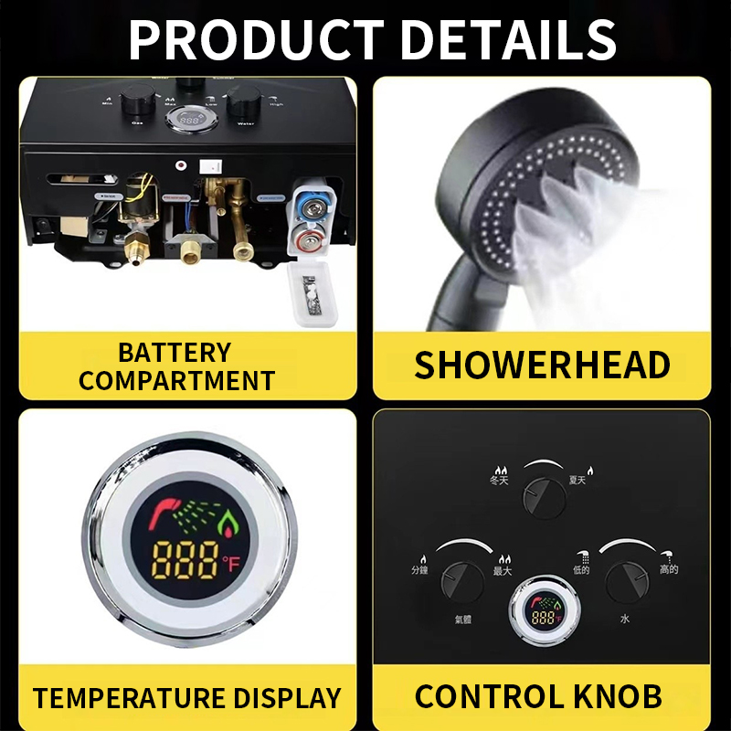 Calentador de Agua a Gas Insta - Outdoor Camping Water Heater reseña y precio