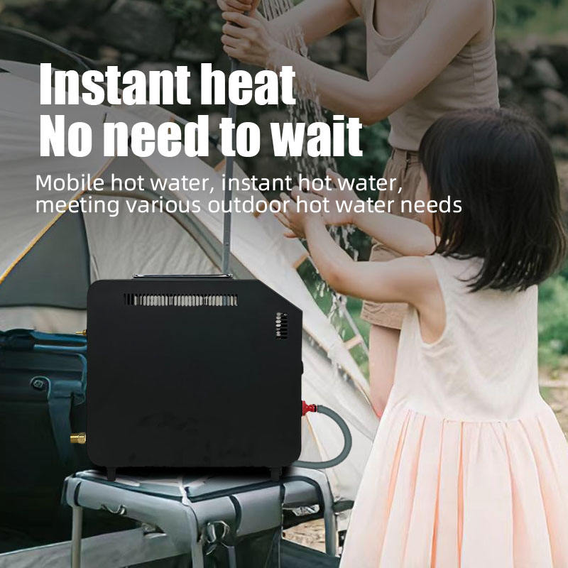 Calentador de agua portátil si - Outdoor Camping Water Heater reseña y precio