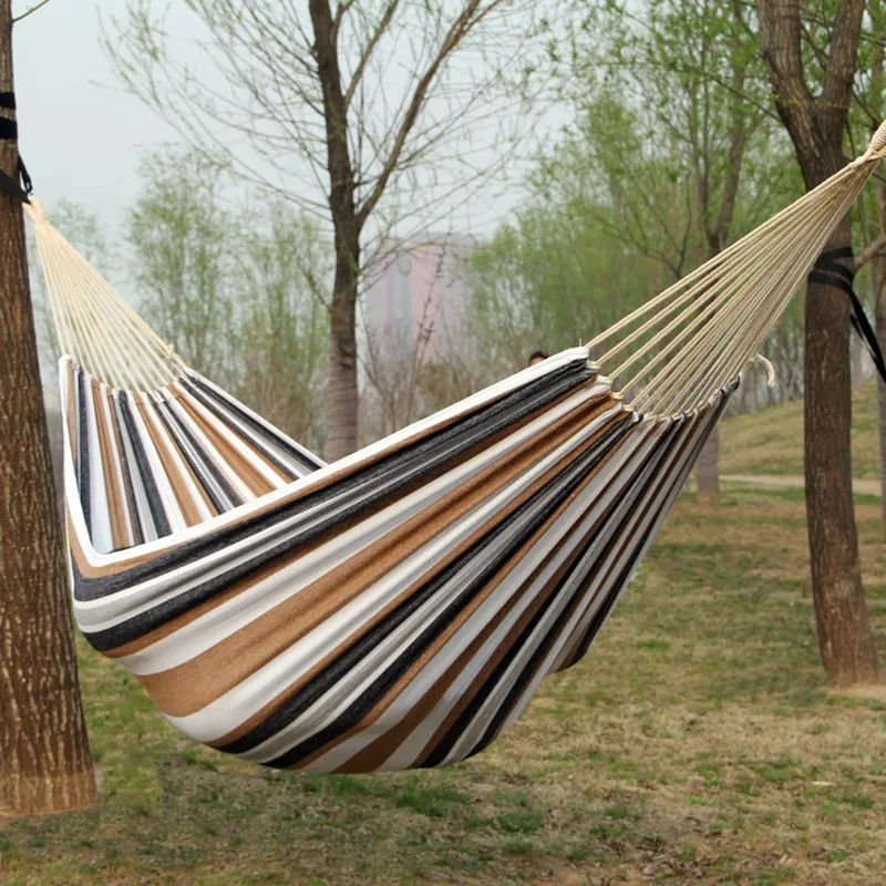 Hamaca de Lona sin Varillas de - Outdoor Camping Hammock reseña y precio