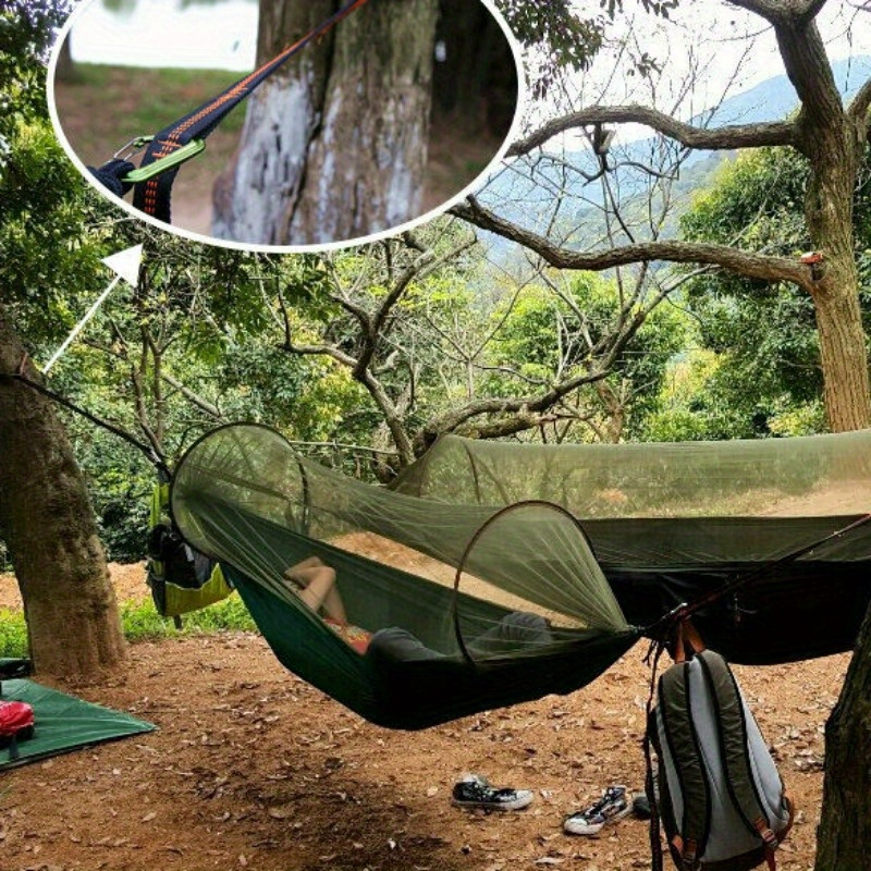 Hebillas de escalada resistent - Outdoor Camping Hammock reseña y precio