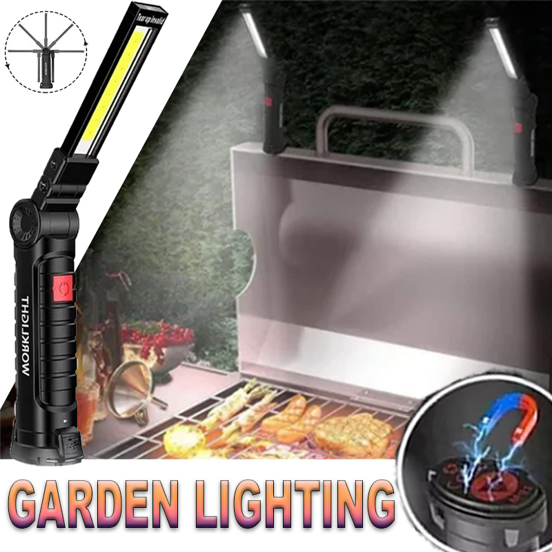 Linterna LED portátil con ganc - Outdoor Camping Accessories reseña y precio
