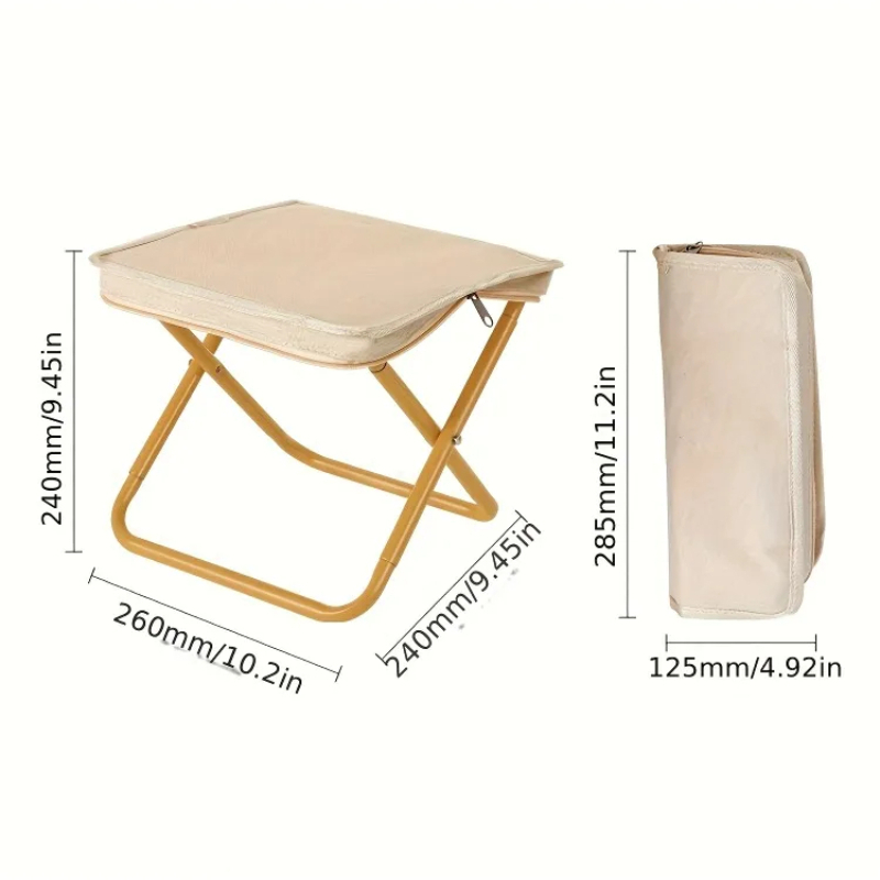 Taburete plegable compacto y l - Outdoor Camping Hammock Chair reseña y precio