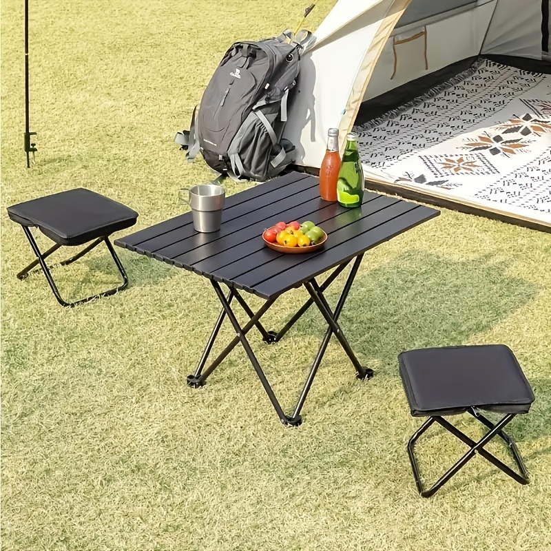 Taburete plegable compacto y l - Outdoor Camping Hammock Chair reseña y precio