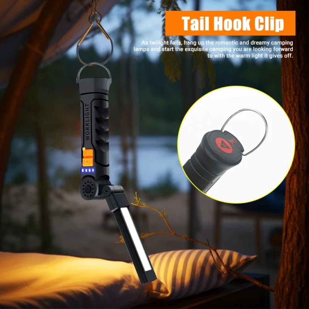 Linterna LED COB portátil, lin - Outdoor Camping Accessories reseña y precio