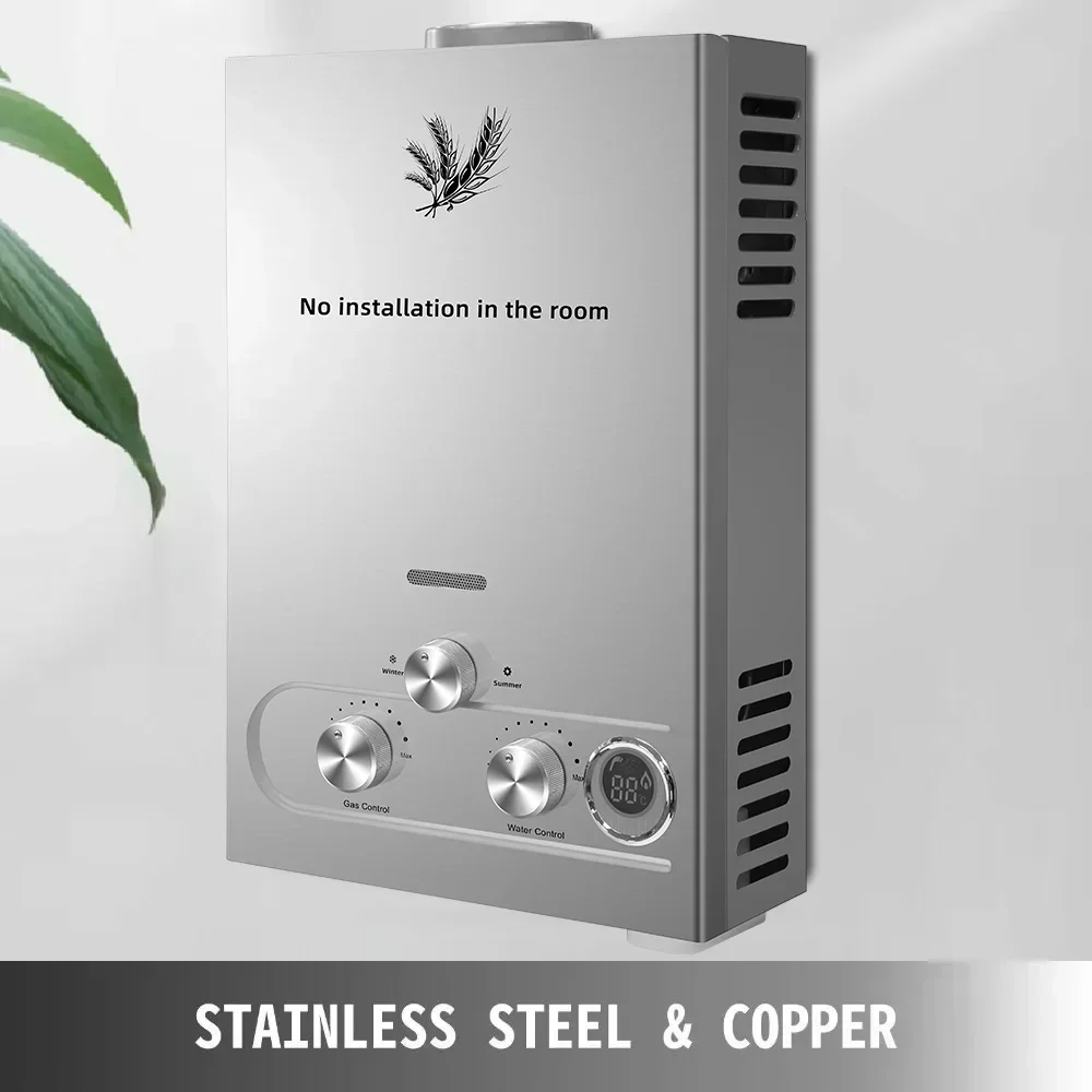 SIHAO 12L 16L 18L GPM LPG Gas  - Outdoor Camping Water Heater reseña y precio
