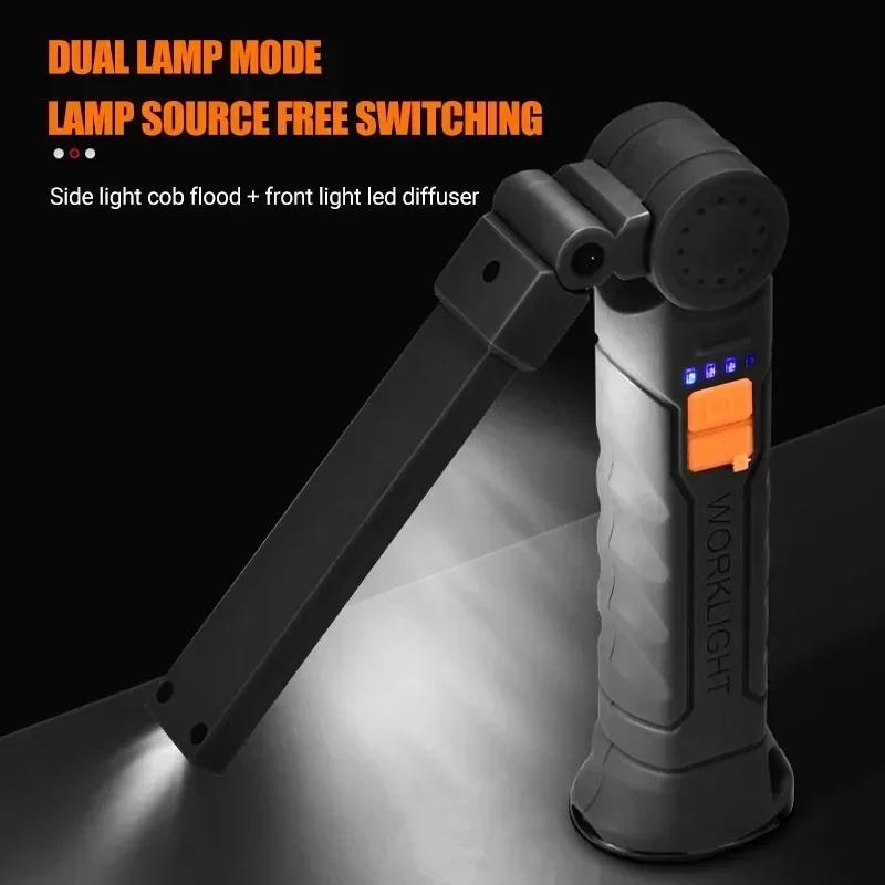 Linterna LED COB portátil, luz - Outdoor Camping Accessories reseña y precio