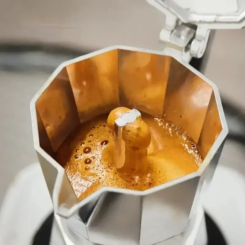 Cafetera Moka de aluminio de v - Camp Percolator Coffee reseña y precio