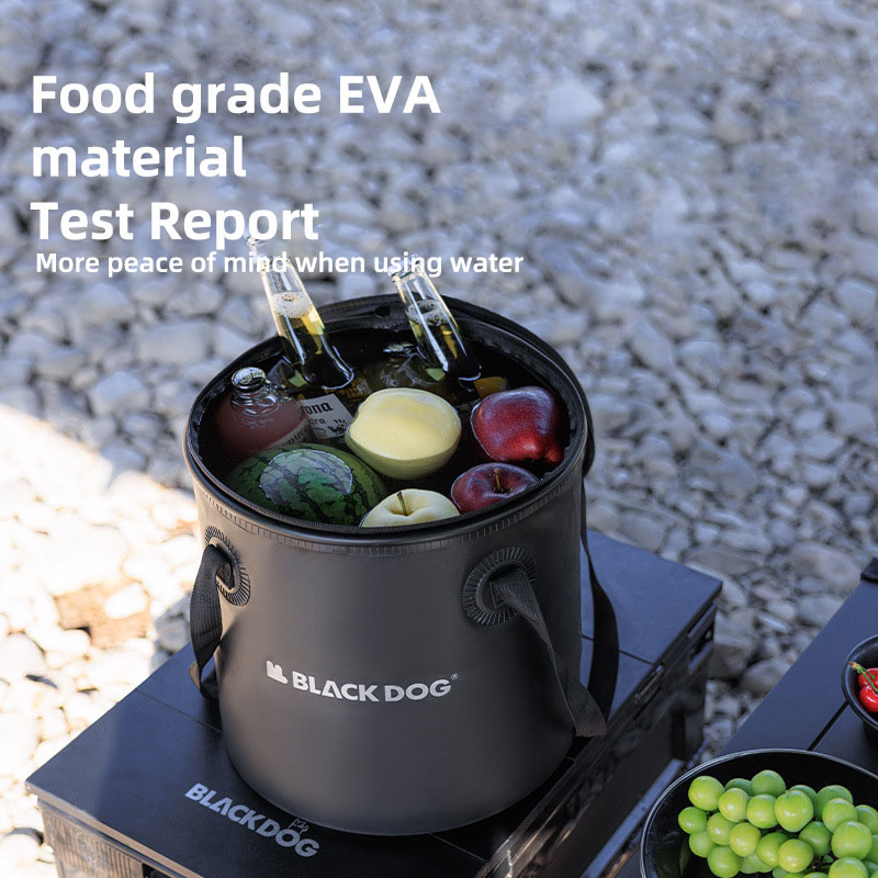 Blackdog-cubo redondo de agua  - Outdoor Camping Folding Storage Box reseña y precio