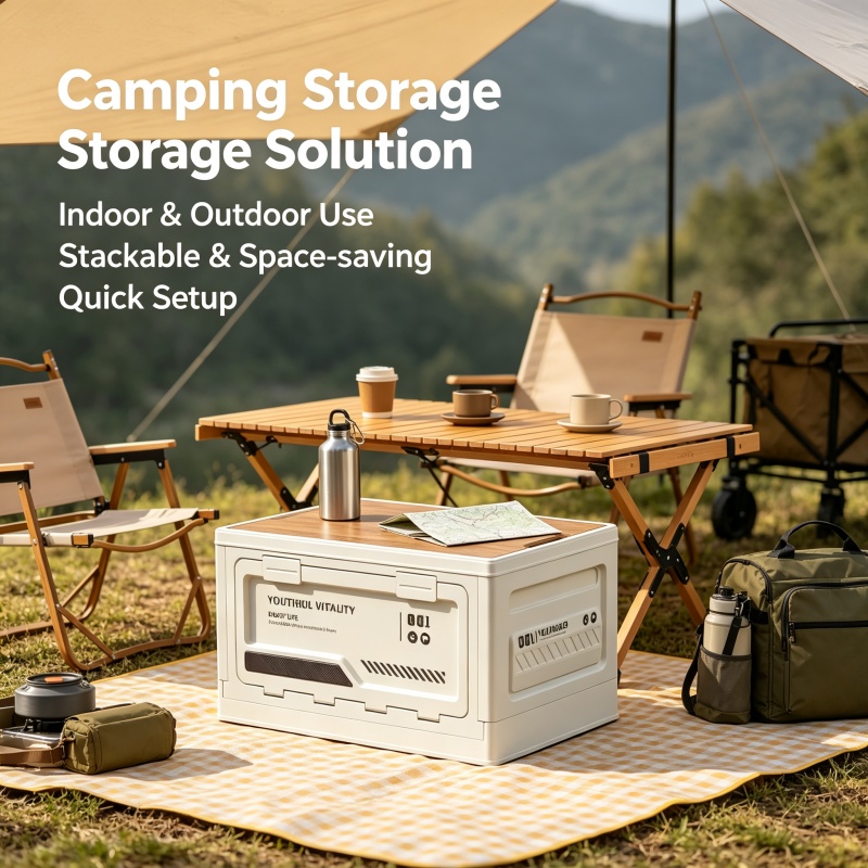 Caja de Almacenamiento Exterio - Outdoor Camping Folding Storage Box reseña y precio