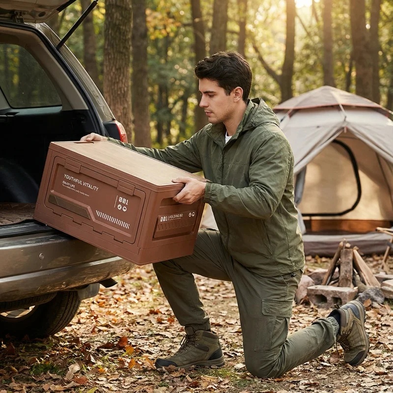 Caja de Almacenamiento Exterio - Outdoor Camping Folding Storage Box reseña y precio