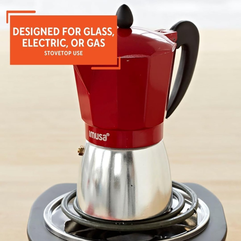 Cafetera Espresso para Estufa, - Camp Percolator Coffee reseña y precio