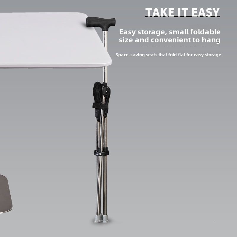 Bastón Plegable 2 en 1 con Sil - Outdoor Activities In Camping reseña y precio