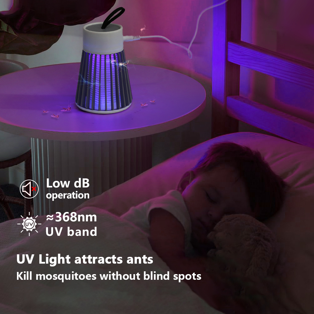Lámpara Eléctrica Antimosquito - Outdoor Camping Bug Zapper reseña y precio