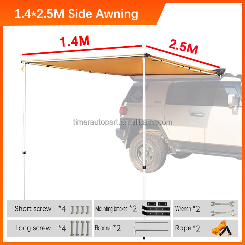 Toldo Lateral para Coche con L - Outdoor Camping Car Tent reseña y precio