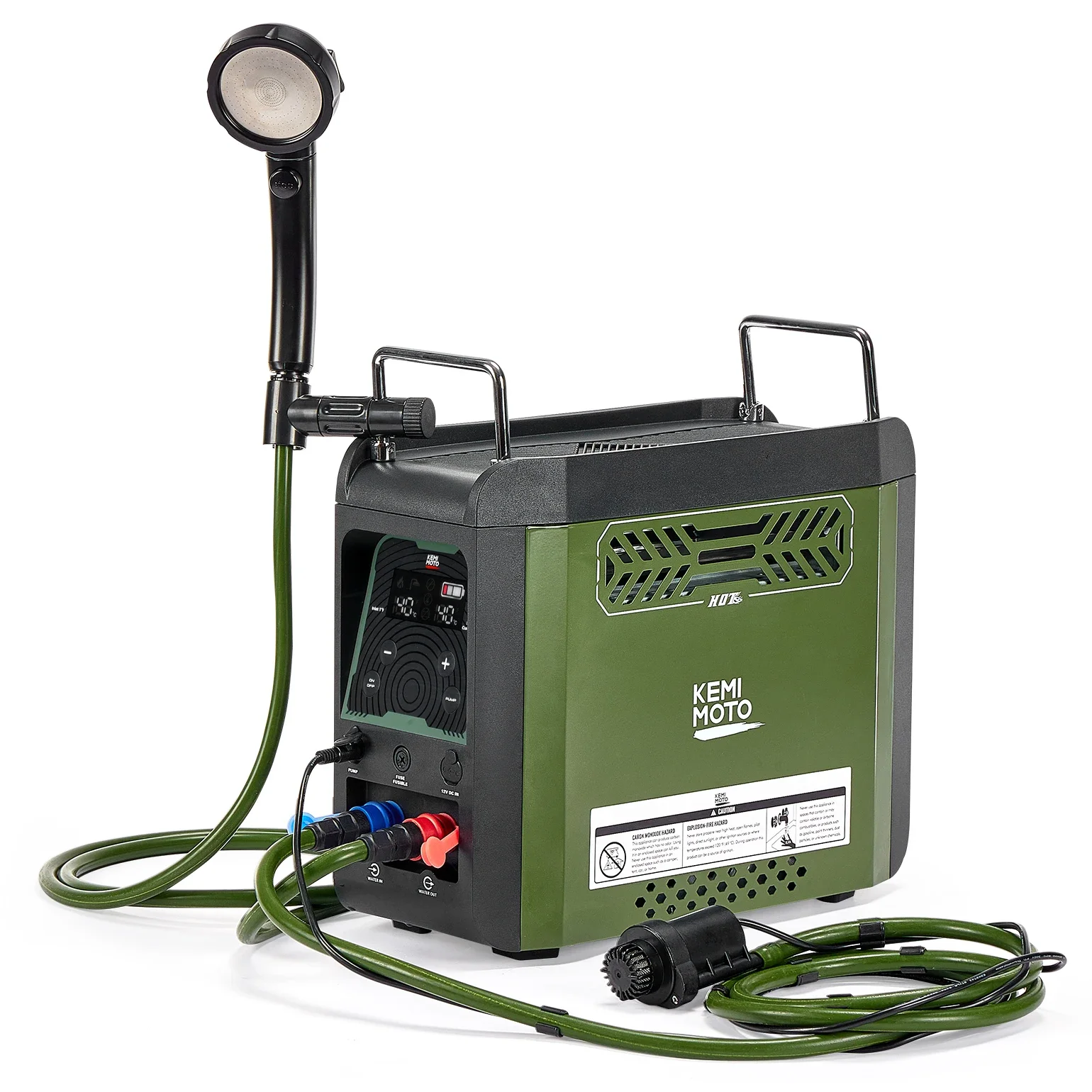 Calentador de agua portátil KE - Outdoor Camping Water Heater reseña y precio