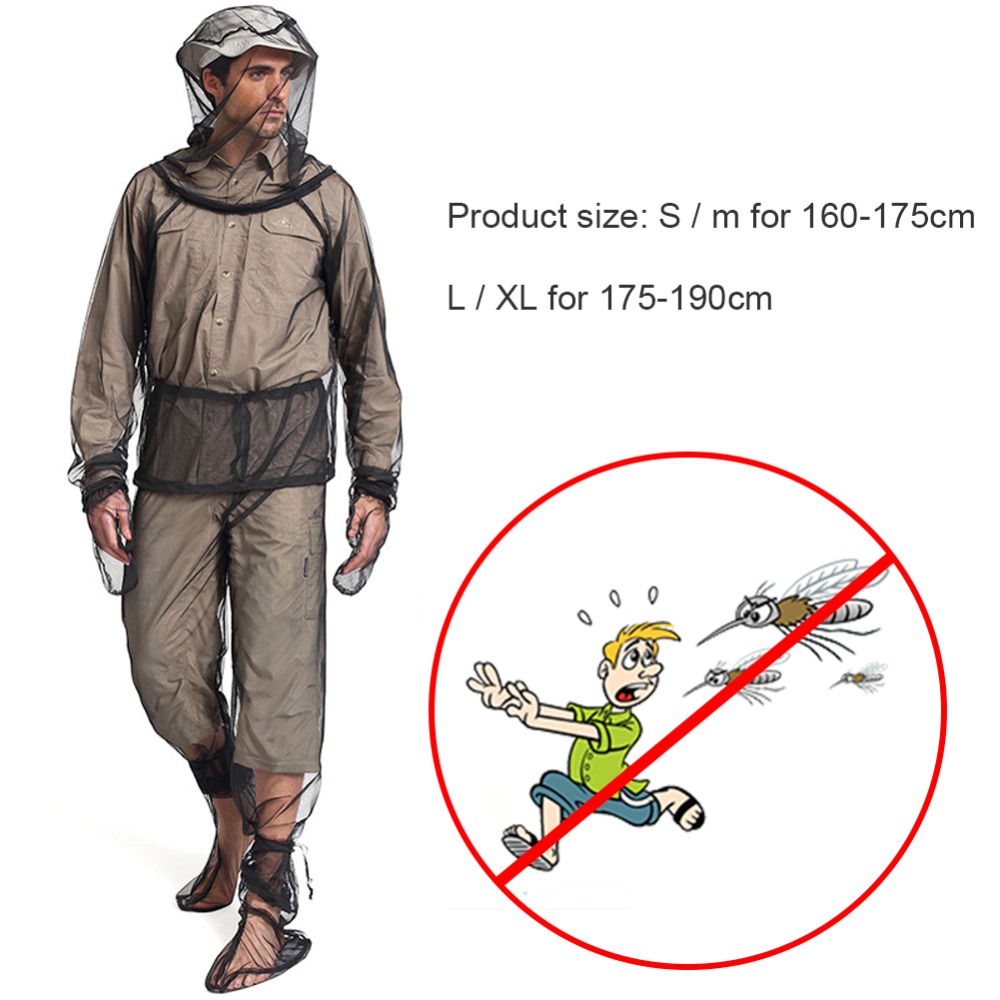 Traje de protección contra mos - Outdoor Camping Bug Zapper reseña y precio