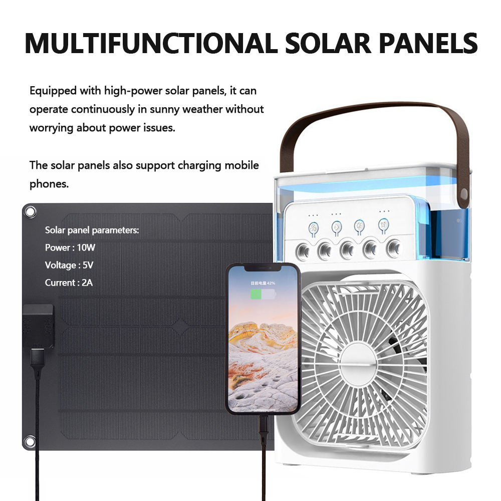 Ventilador 3 en 1 con Aire Aco - Outdoor Camping Air Conditioner reseña y precio