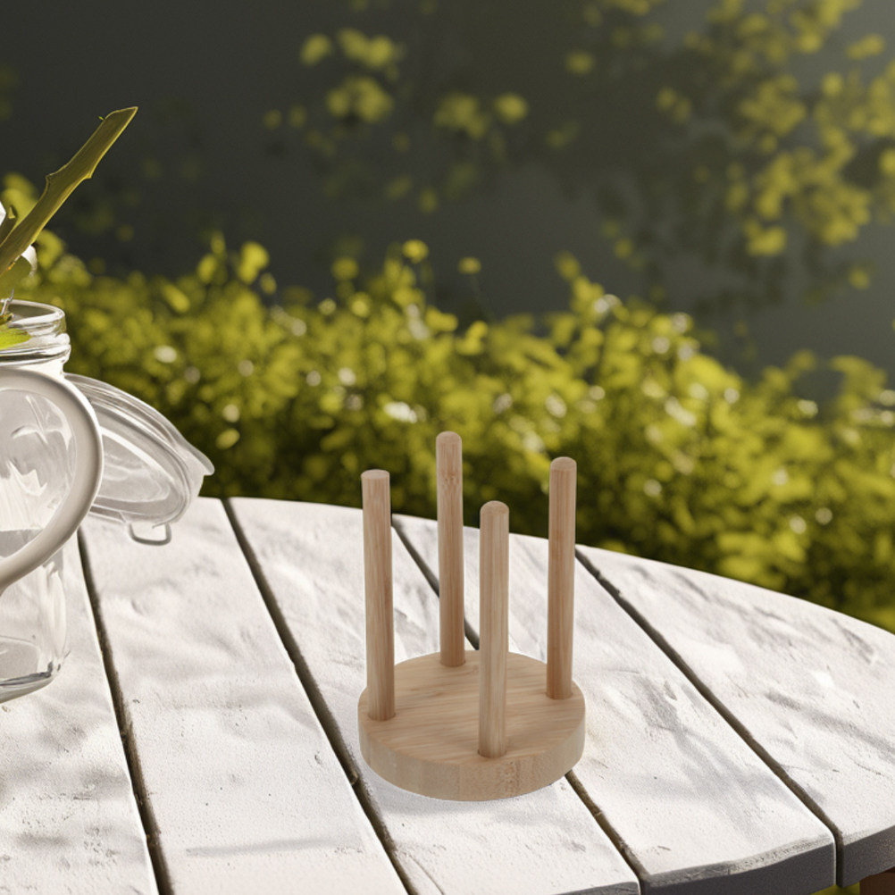 Portavasos Compacto de Madera  - Outdoor Activities In Camping reseña y precio