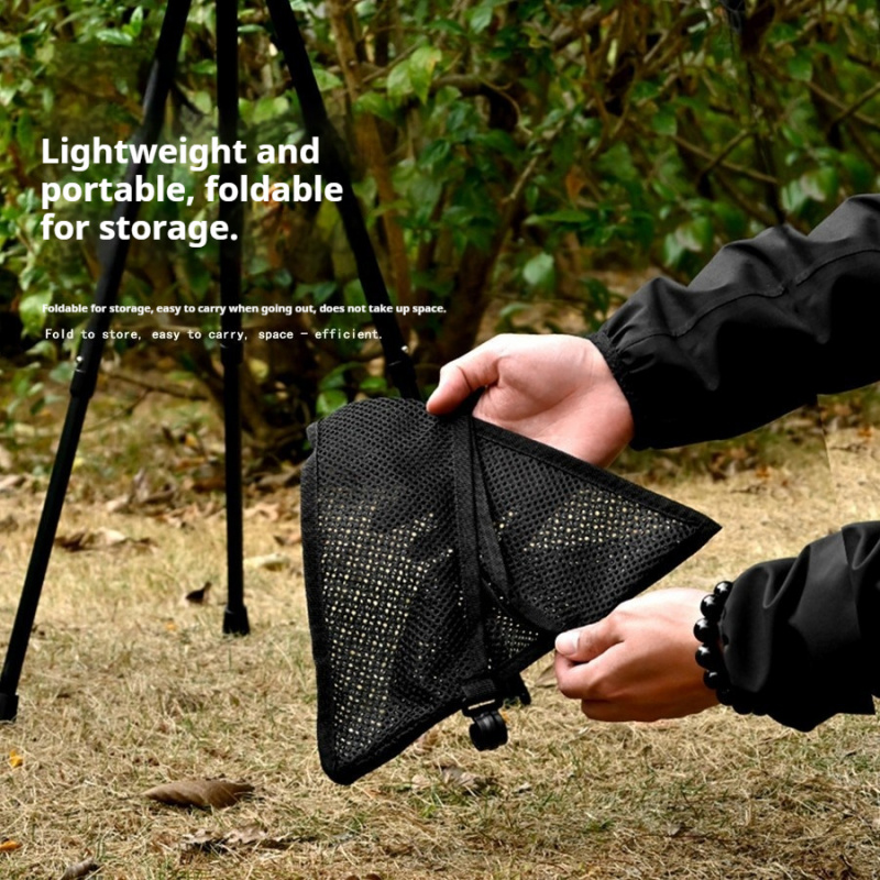 Red de Almacenamiento Triangul - Outdoor Camping Folding Storage Box reseña y precio