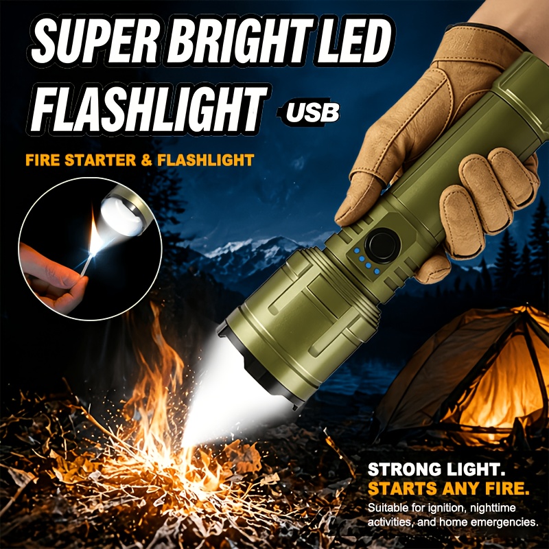 Linterna y batería externa com - Outdoor Camping Accessories reseña y precio