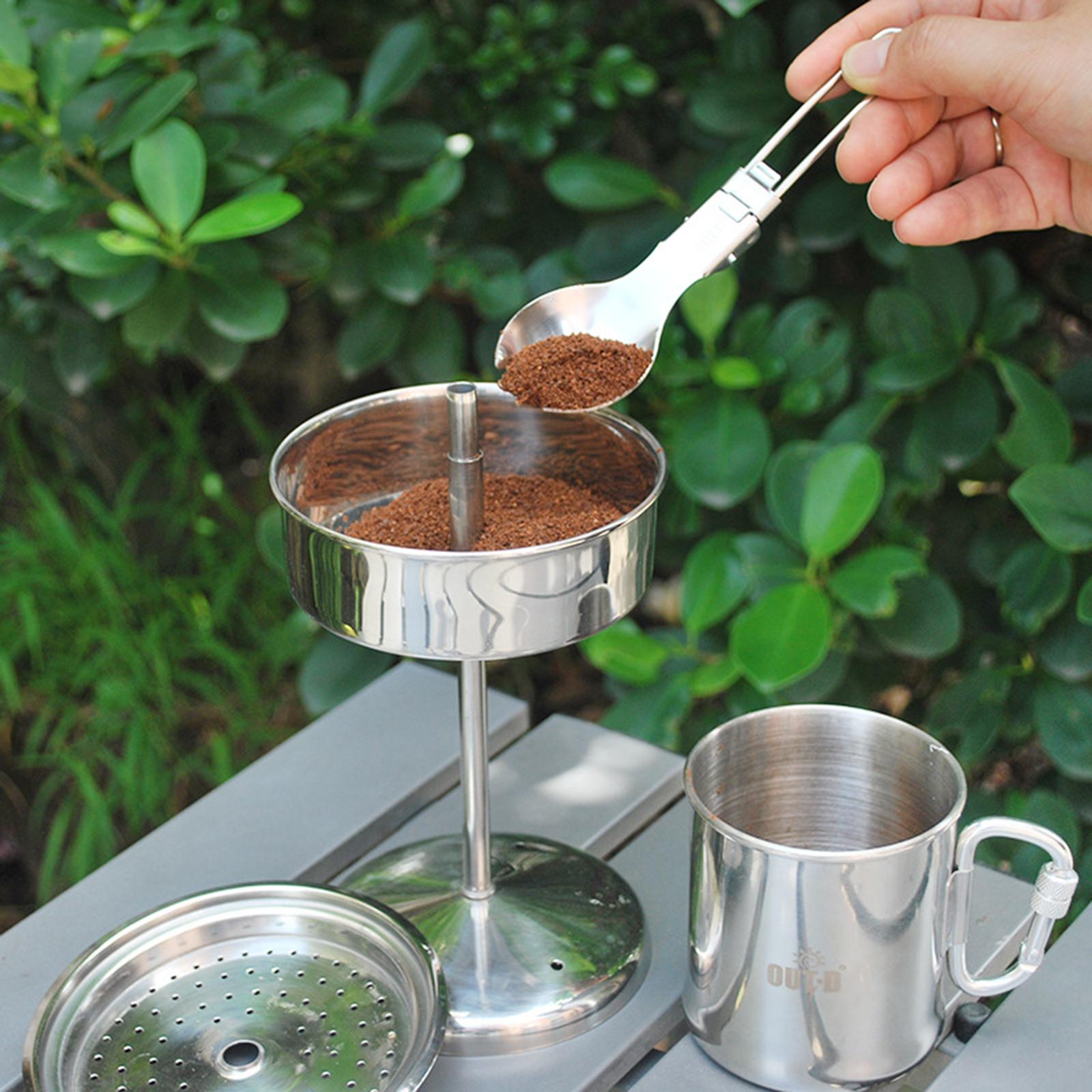 Cafetera de Acero Inoxidable p - Camp Percolator Coffee reseña y precio