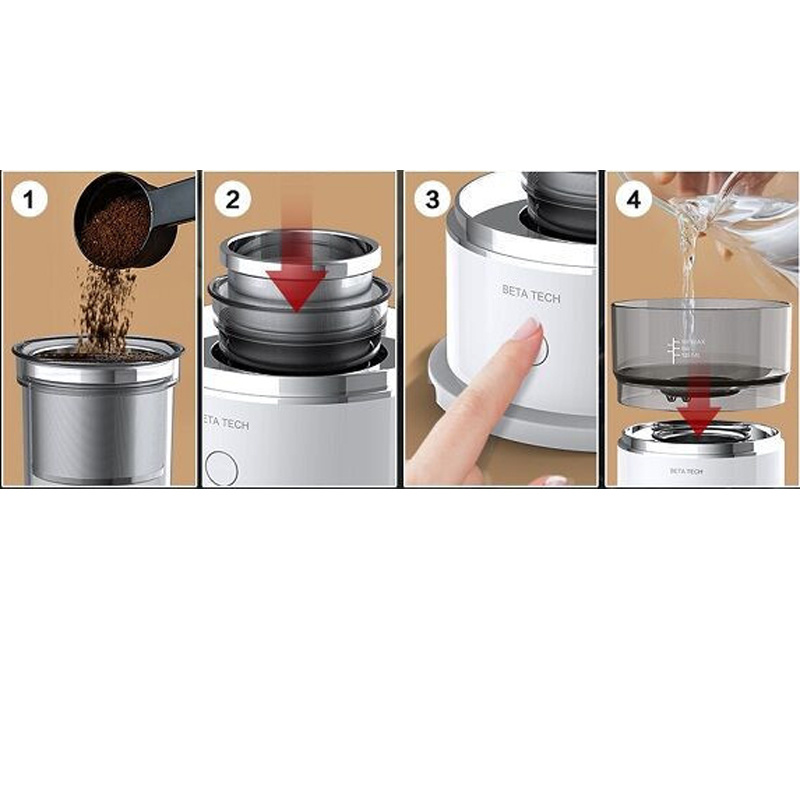 Cafetera Portátil Automática d - Camp Percolator Coffee reseña y precio
