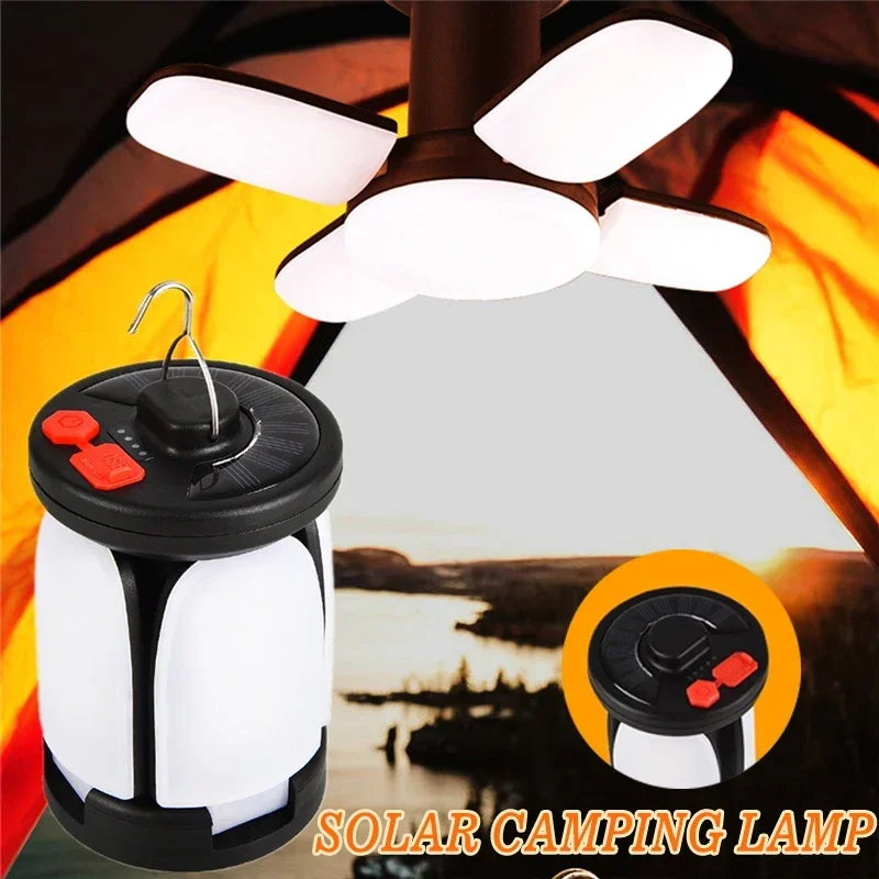 Linterna solar para acampar, l - Outdoor Indoor Camping reseña y precio
