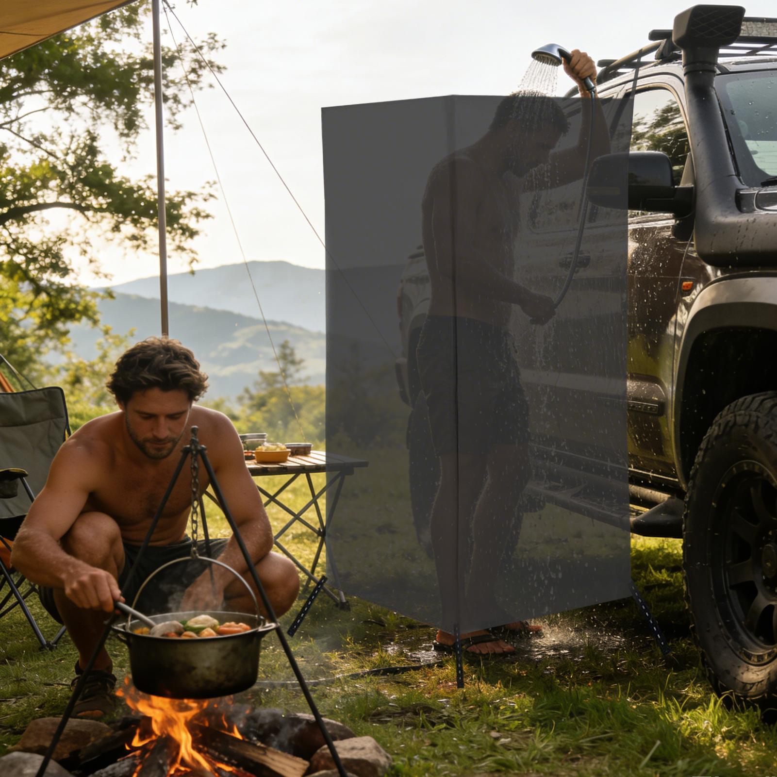 Vestidor Portátil para Coche,  - Outdoor Camping Car Tent reseña y precio