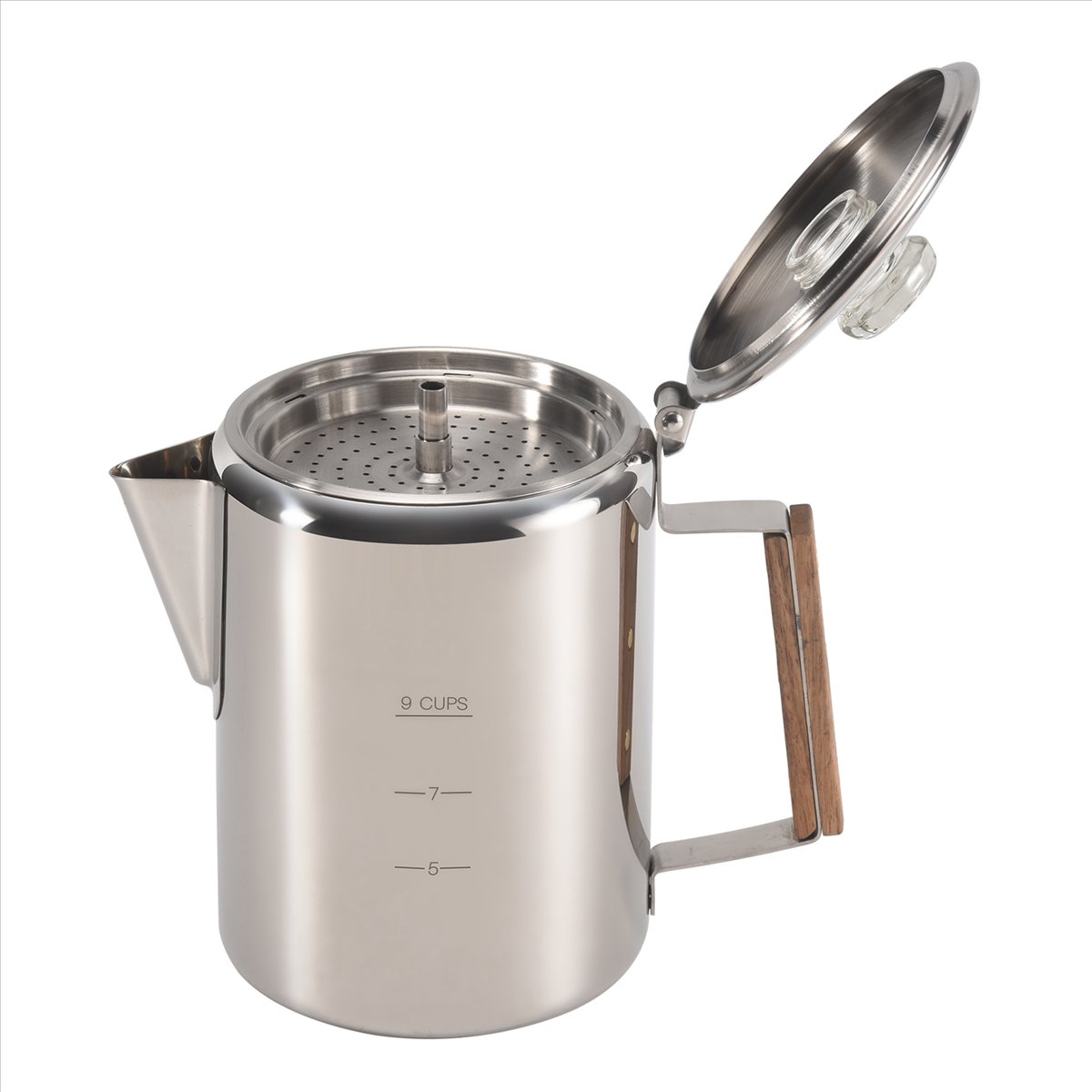 Cafetera HITL para Camping, Pe - Camp Percolator Coffee reseña y precio