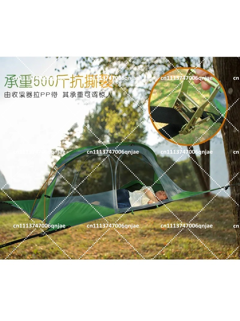 Mosquitera portátil verde para - Outdoor Camping Hammock reseña y precio