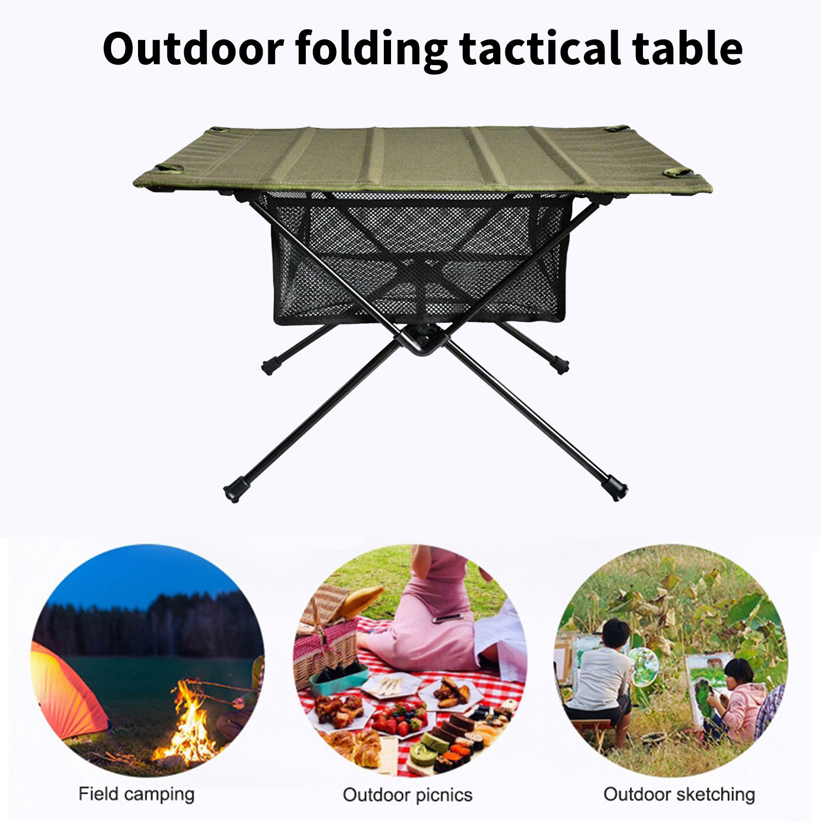 Bolsa de red de almacenamiento - Outdoor Camping Folding Storage Box reseña y precio