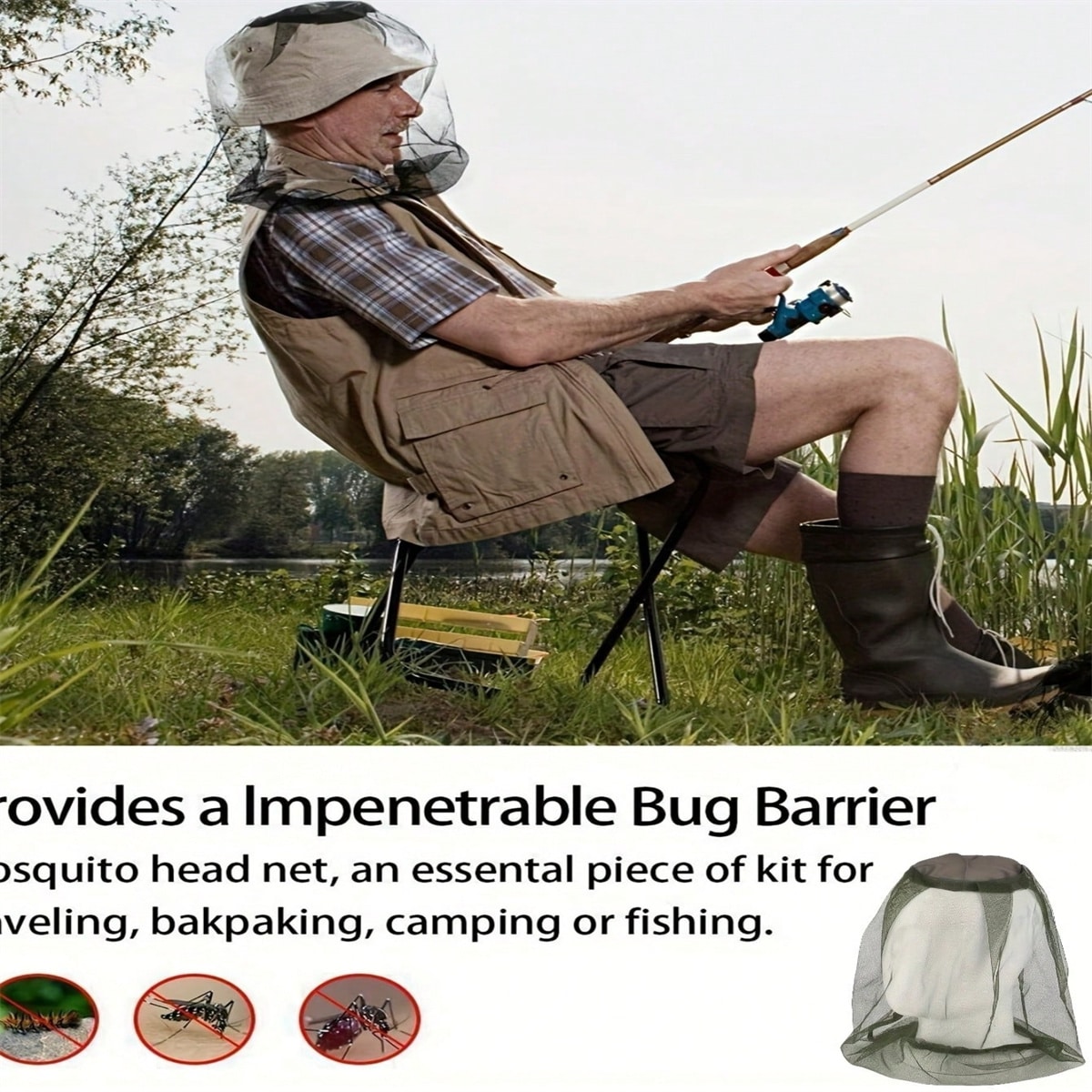 2 Piezas de Redes Protectoras  - Outdoor Camping Bug Zapper reseña y precio