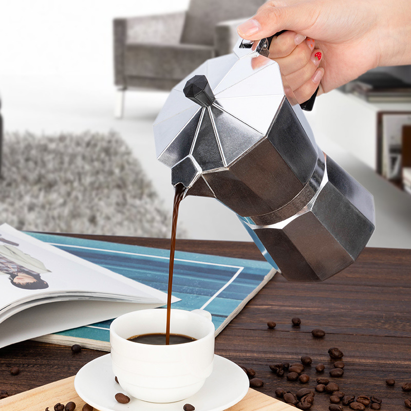 Tetera de café de aluminio, pe - Camp Percolator Coffee reseña y precio