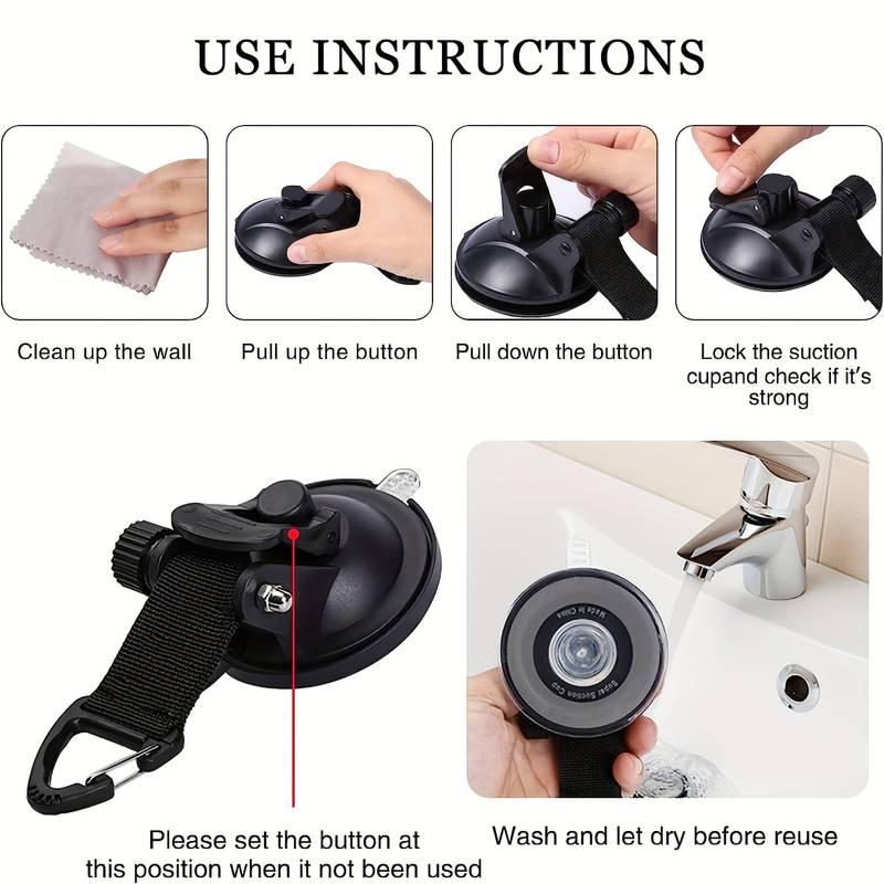 Ancla de ventosa para autocara - Outdoor Camping Accessories reseña y precio